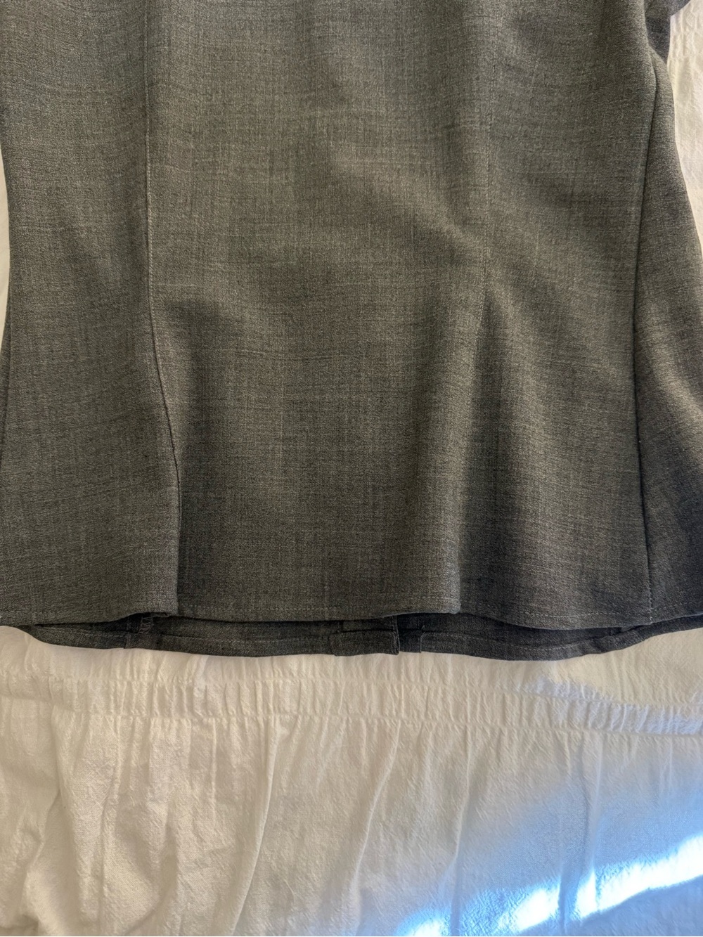 Versace Women’s Dark Gray Tailored Buttondown long sleeve shirt size small - Picture 13 of 13